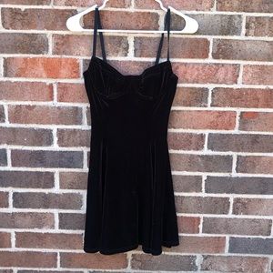 American Apparel velvet dress